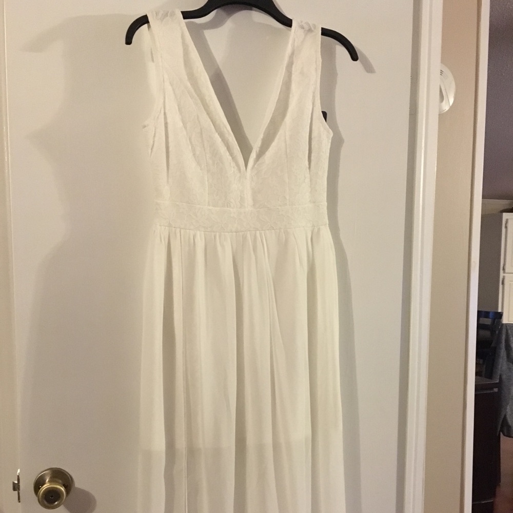 Beautiful White Maxi Dress